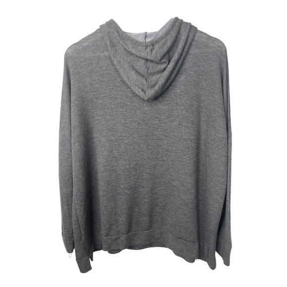 Tresics Gray Hoodie Women’s Small Pullover Lightweight Athleisure Top - Picture 8 of 13